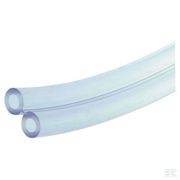 Przewód pulsatora podwójny PCV, przezroczysty 