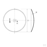 Talerz brony gładki 660x6/41, HD660641KR - HD660641KR - Sklep rolniczy PoltechParts