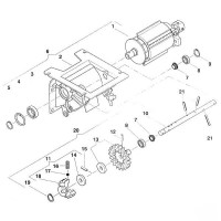 Koło zębate Z=19 AC489056 | poltechparts.pl