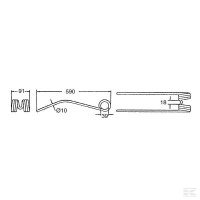 Zęby sprężyste Fella 160313KR | poltechparts.pl