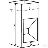 Automat paszowy tucznikowy, na sucho, czterostanowiskowy AP4T  501024FA - 501024FA - Sklep rolniczy PoltechParts