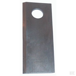 Nożyk kosiarki, 120 x 48 x 4, Ø 18,5, prawy,