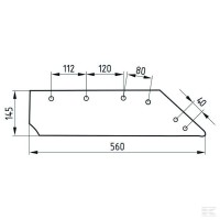 Lemiesz 14", lewy 063017 5040063017 | poltechparts.pl