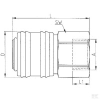 Szybkozłącze BSP IG 1/2" | poltechparts.pl