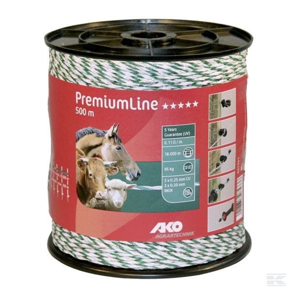 Plecionka Premium Line, 500 m AKO — 441551 | poltechparts.pl