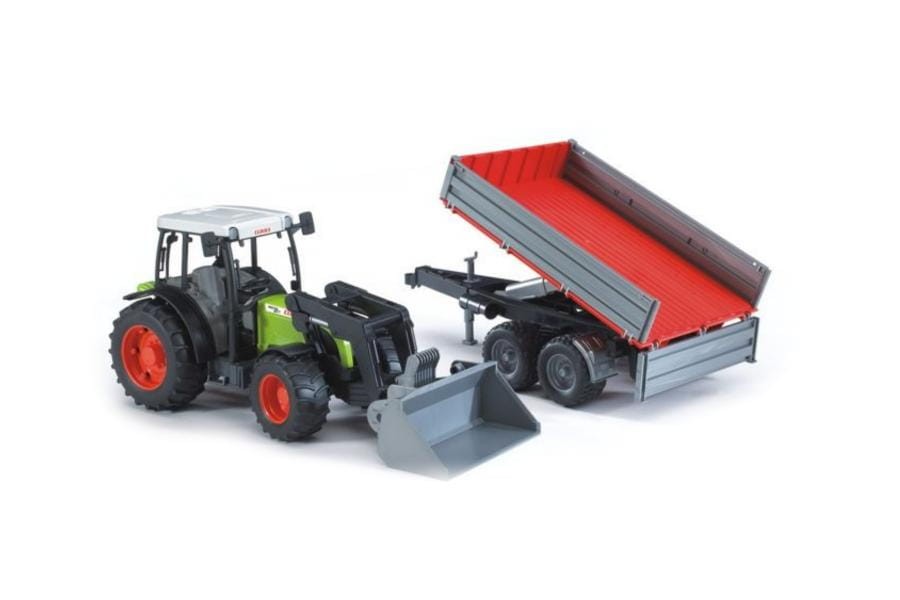 Traktor Claas Nectis 267F z przyczepą BRUDER 02112
