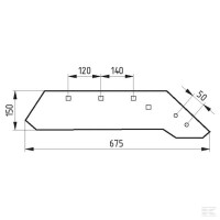 Lemiesz prawy Unia VIS 09 | poltechparts.pl