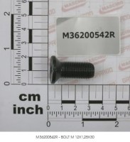 Śruba M12x1,25x30 GASPARDO M36200542R | poltechparts.pl