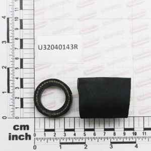 Wąż zbrojony czarny D25X37 20BAR Gaspardo U32040143R